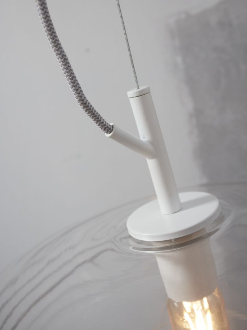 Transparante klassieke hanglamp glas It's About RoMi Verona - Afbeelding 6