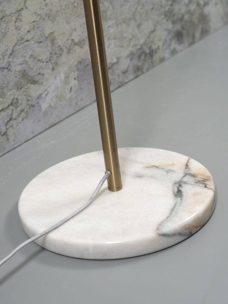 Vintage gouden metalen vloerlamp It's About RoMi Toulouse - Afbeelding 7