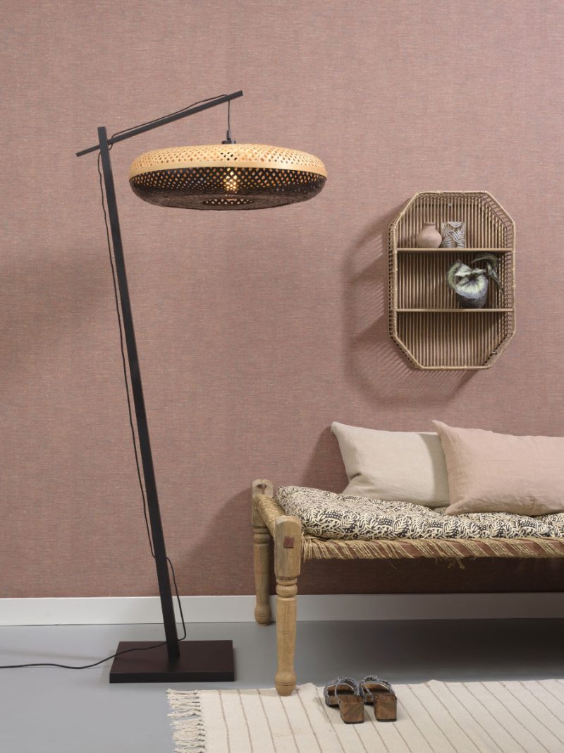 Vloerlamp bamboe bohemian zwart GOOD&MOJO Palawan - Afbeelding 5