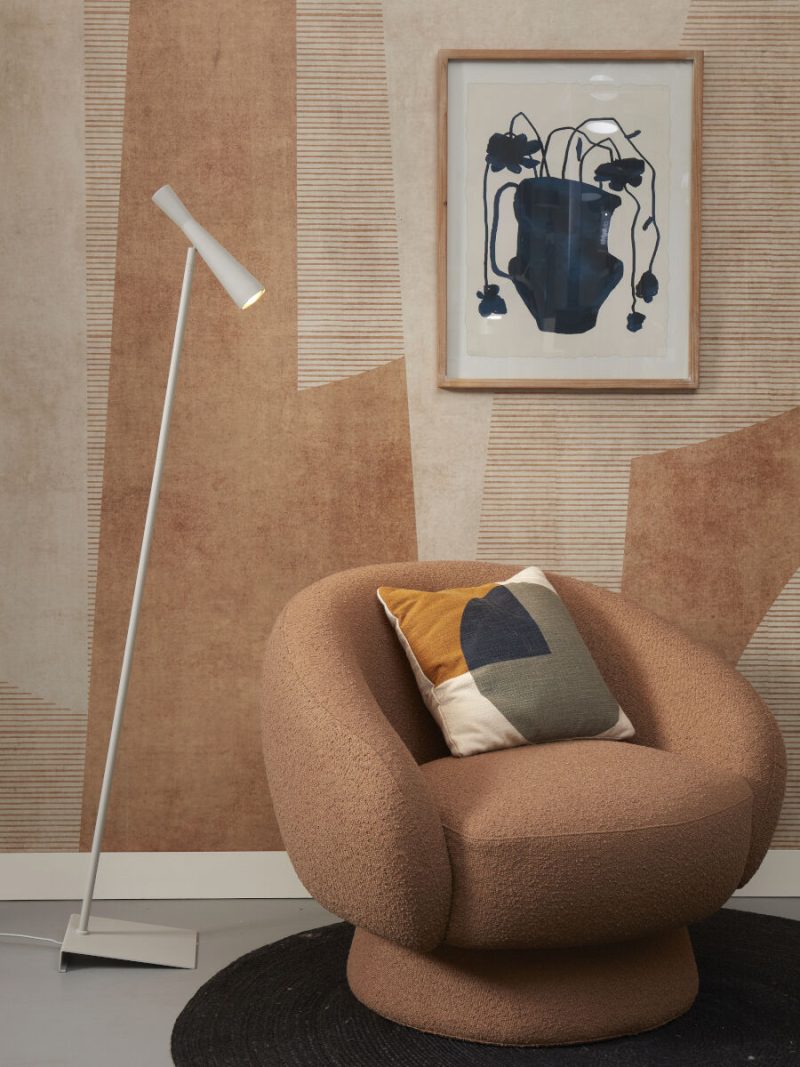 Vloerlamp grijs metaal retro It's About RoMi Bordeaux - Afbeelding 8