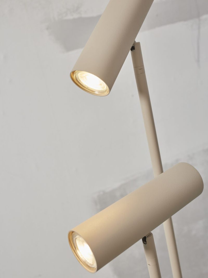 Vloerlamp grijs metaal retro It's About RoMi Havana - Afbeelding 4