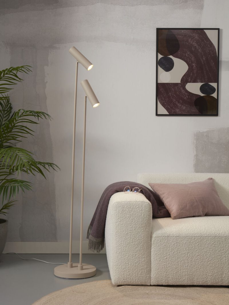 Vloerlamp grijs metaal retro It's About RoMi Havana - Afbeelding 5