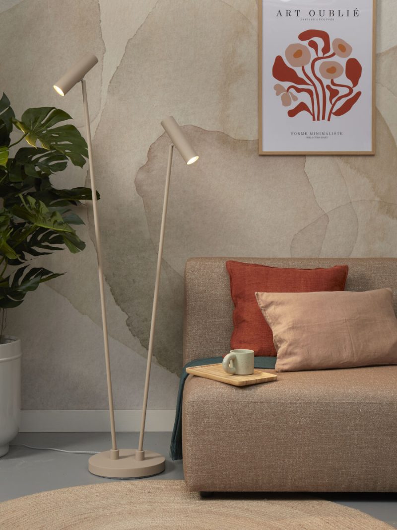 Vloerlamp grijs metaal retro It's About RoMi Havana - Afbeelding 8