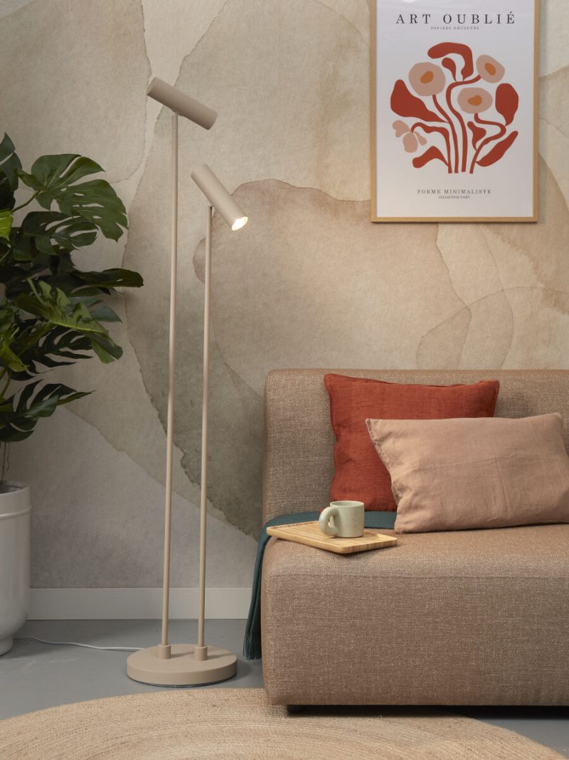 Vloerlamp grijs metaal retro It's About RoMi Havana - Afbeelding 9