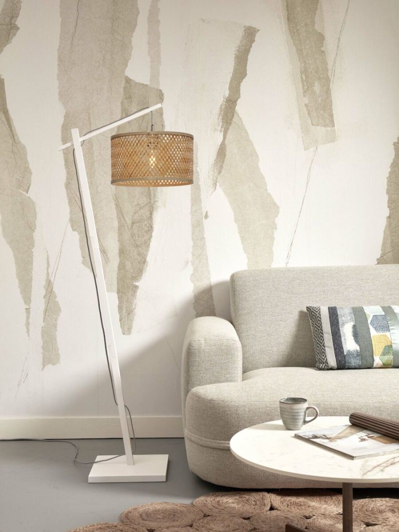 Vloerlamp naturel boheems bamboe GOOD&MOJO Java - Afbeelding 2