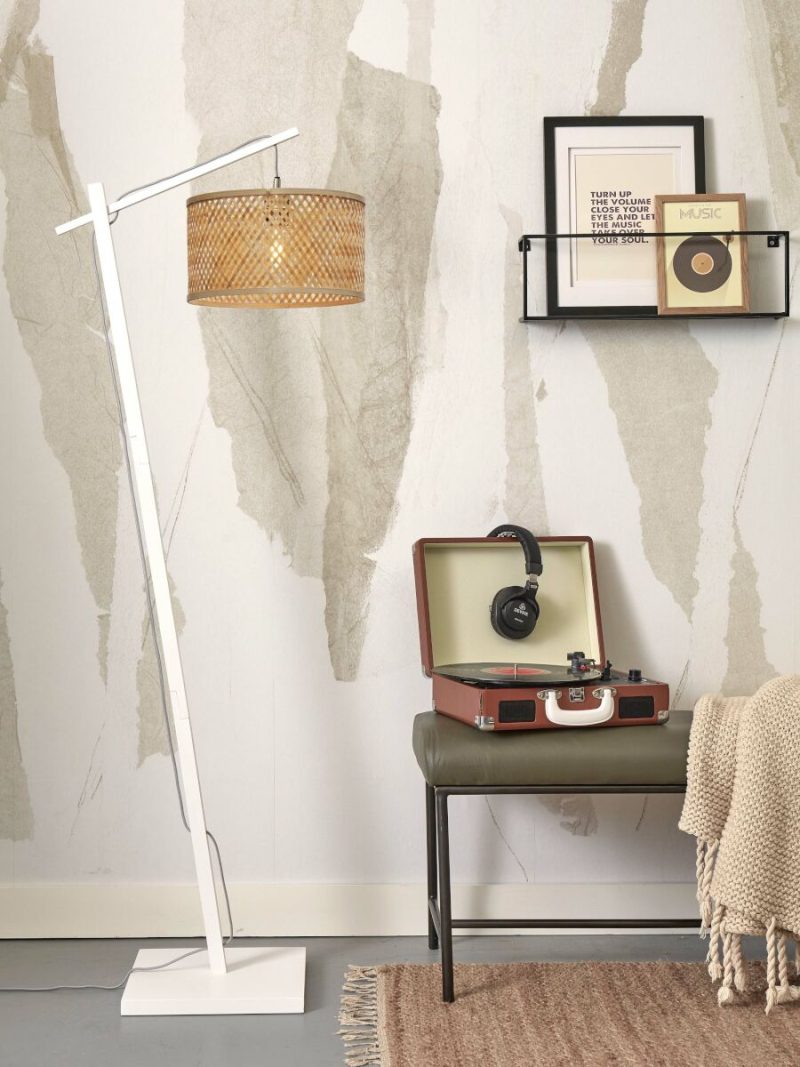 Vloerlamp naturel boheems bamboe GOOD&MOJO Java - Afbeelding 5