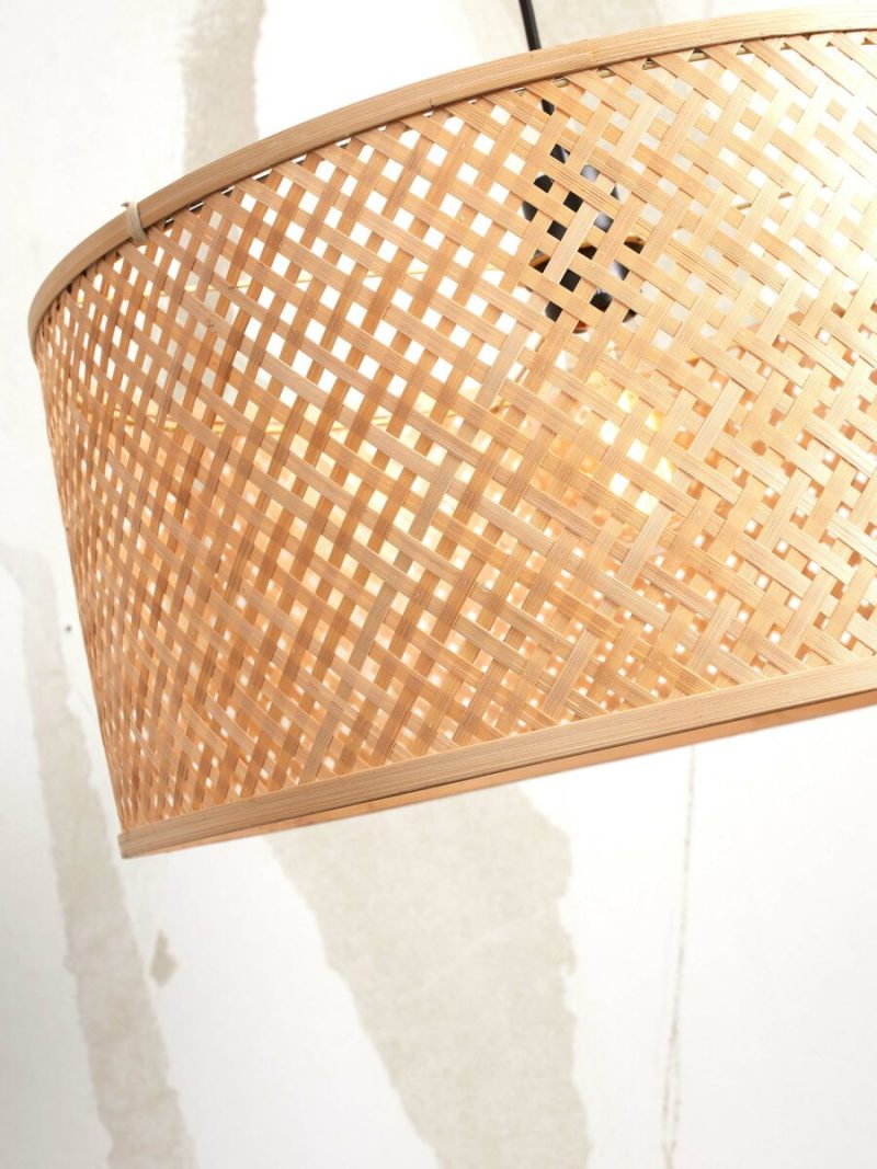 Vloerlamp naturel boheems bamboe GOOD&MOJO Java - Afbeelding 6