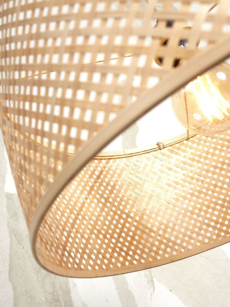 Vloerlamp naturel boheems bamboe GOOD&MOJO Java - Afbeelding 7
