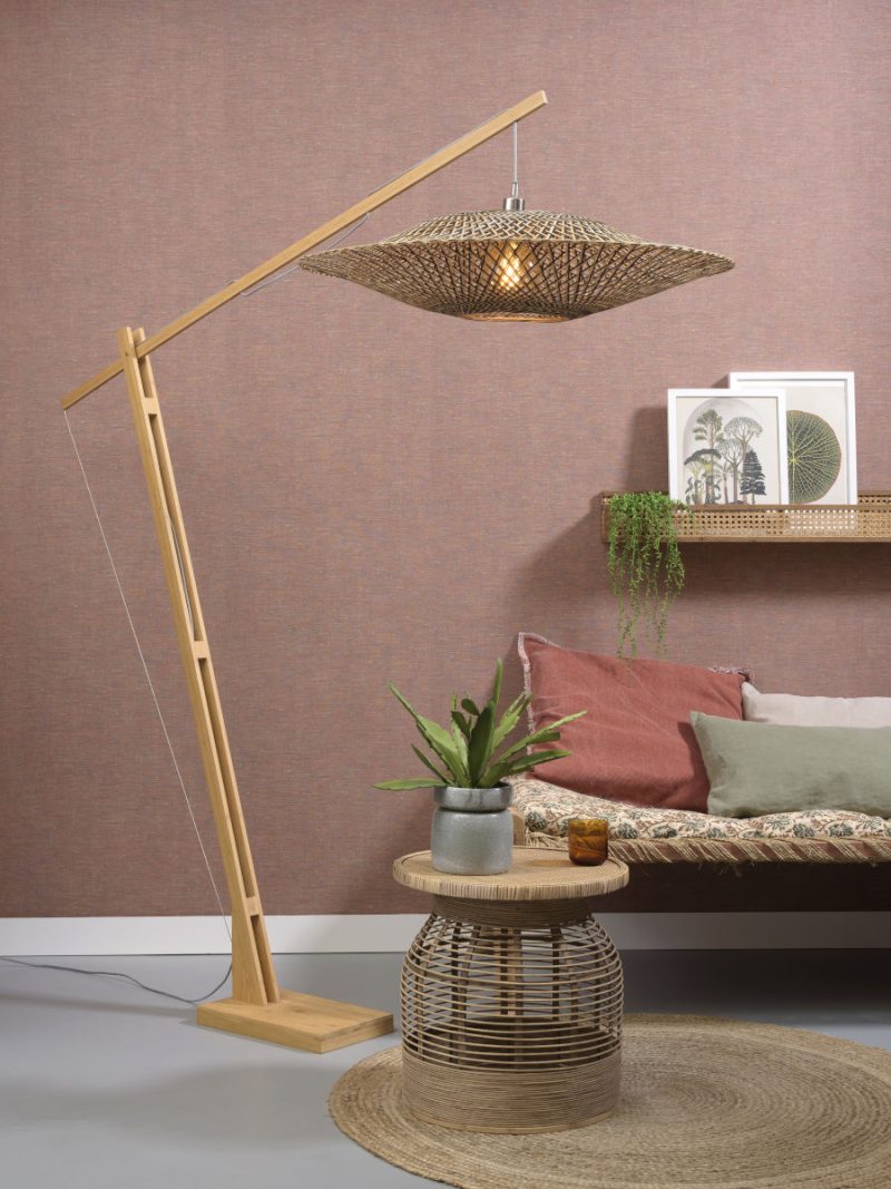 Vloerlamp ufo hefboom groot GOOD&MOJO Bali - Afbeelding 5