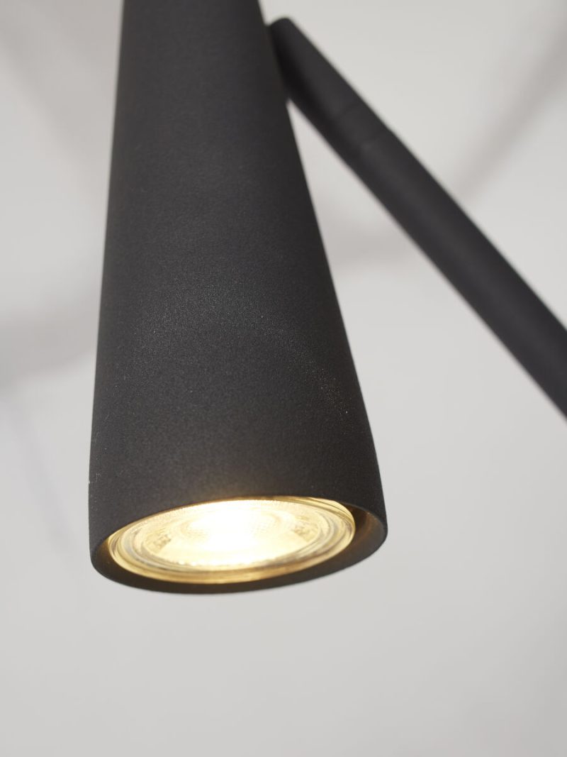 Vloerlamp zwart retro metaal It's About RoMi Bordeaux - Afbeelding 4