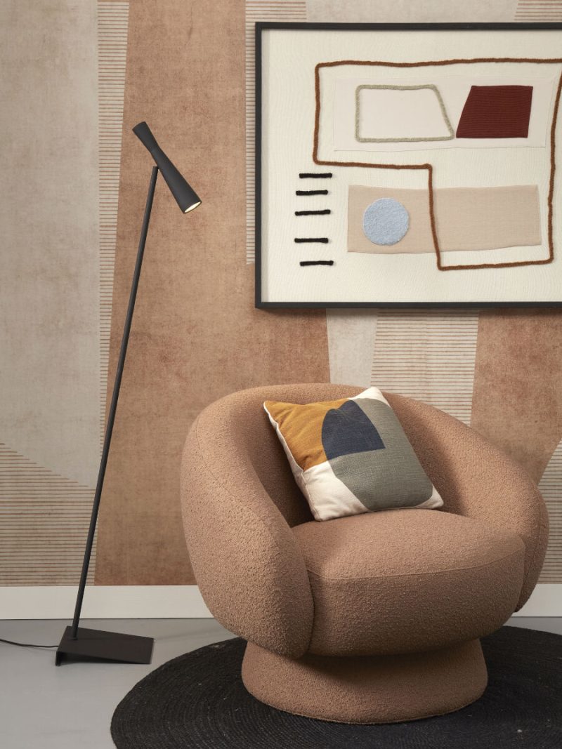 Vloerlamp zwart retro metaal It's About RoMi Bordeaux - Afbeelding 9