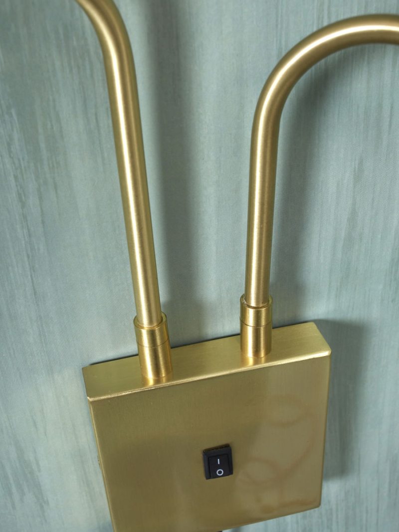 Wandlamp 2-lichts goud draai-/kantelbaar It's About RoMi Bremen - Afbeelding 6