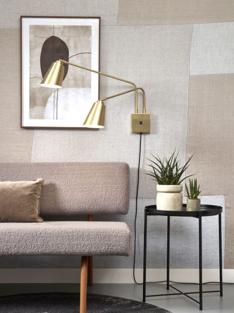 Wandlamp 2-lichts goud draai-/kantelbaar It's About RoMi Bremen - Afbeelding 7