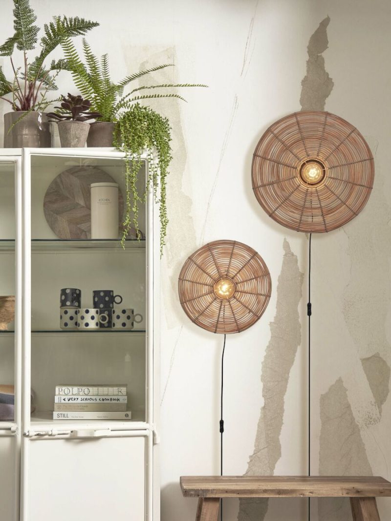 Wandlamp boheems metaal naturel rotan GOOD&MOJO Tanami - Afbeelding 11