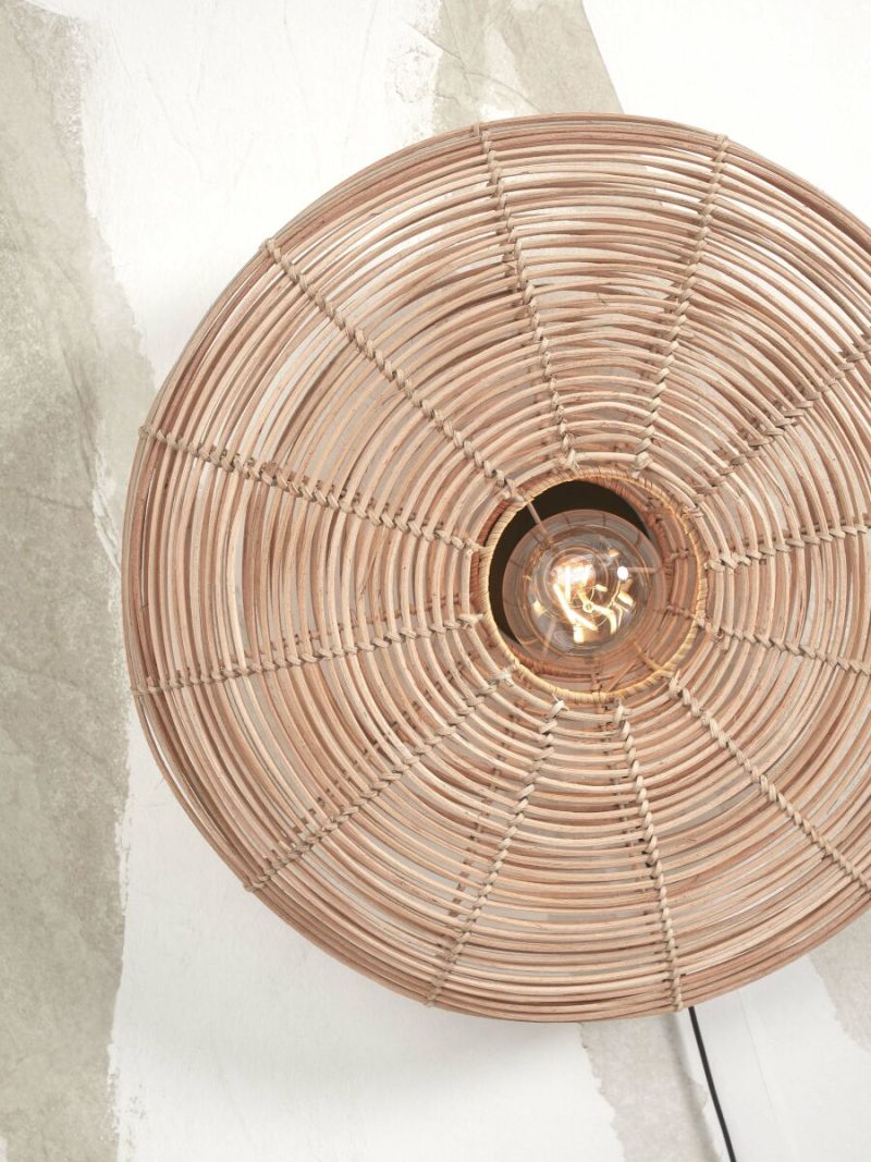 Wandlamp boheems metaal naturel rotan GOOD&MOJO Tanami - Afbeelding 3