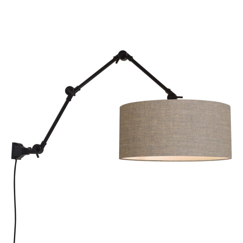 wandlamp-grijs-linnen-retro-it's-about-romi-amsterdam-amsterdam/w3/b/4723/ld