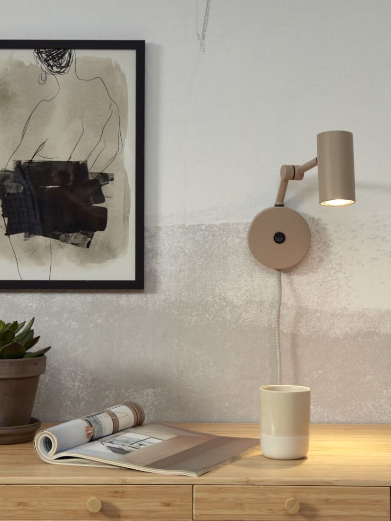 Wandlamp grijs retro metaal It's About RoMi Montreux - Afbeelding 9