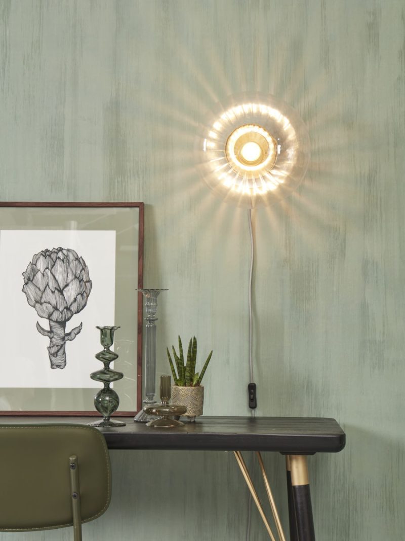 Wandlamp klassiek goud glas It's About RoMi Brussels - Afbeelding 8