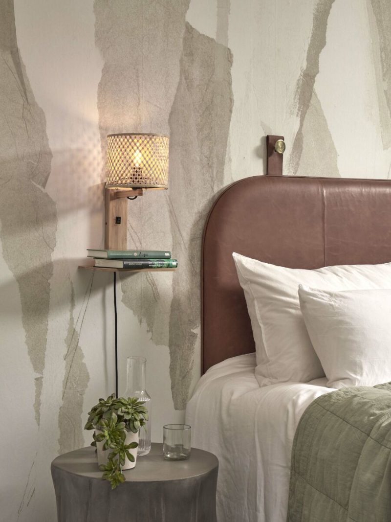Wandlamp naturel boheems bamboe GOOD&MOJO Java - Afbeelding 5