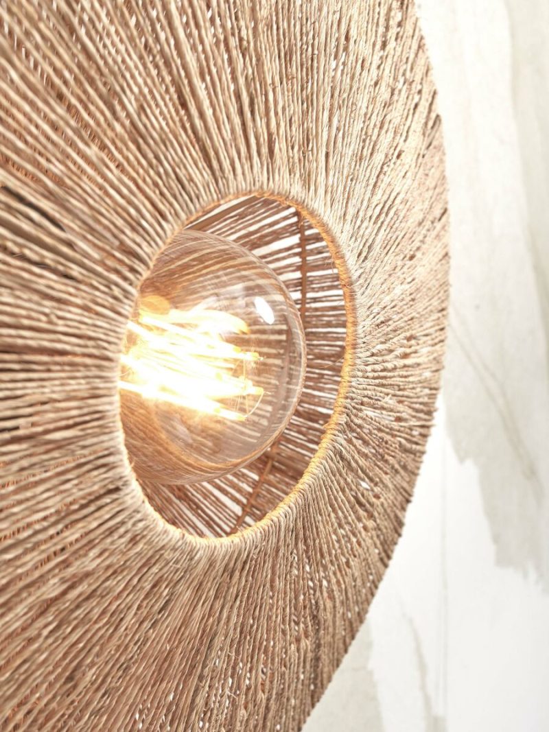 Wandlamp naturel riet bohemien GOOD&MOJO Iguazu - Afbeelding 6