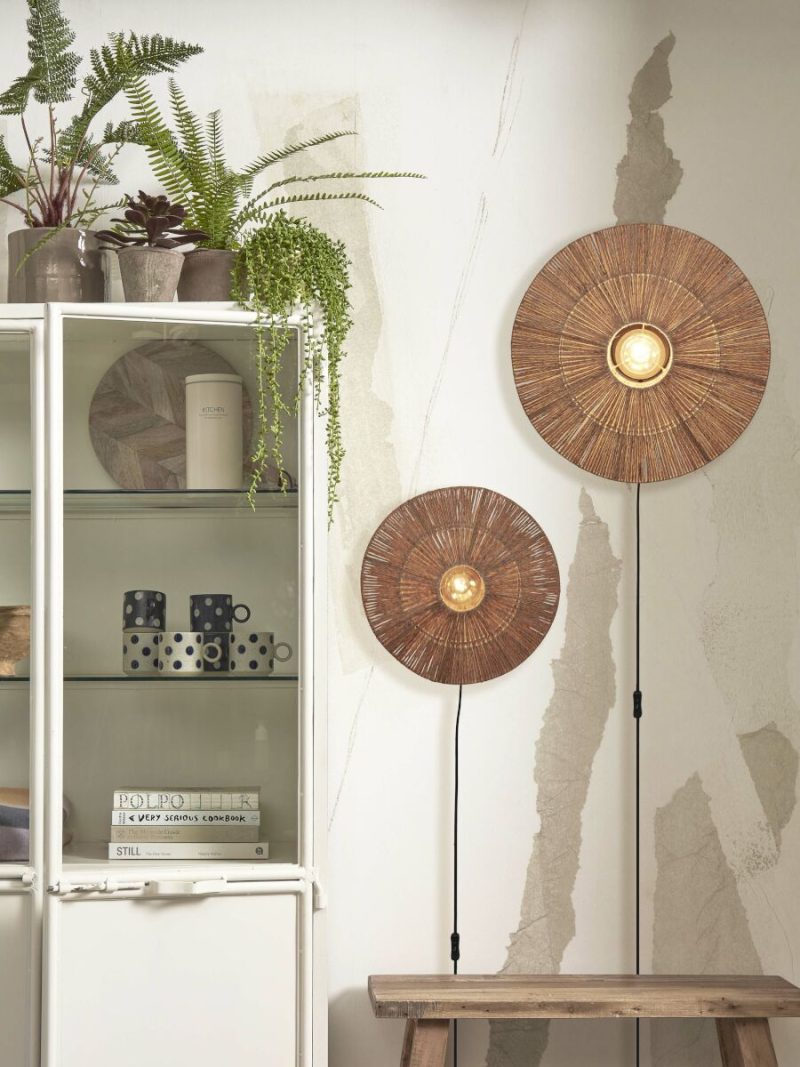 Wandlamp naturel riet bohemien GOOD&MOJO Iguazu - Afbeelding 10