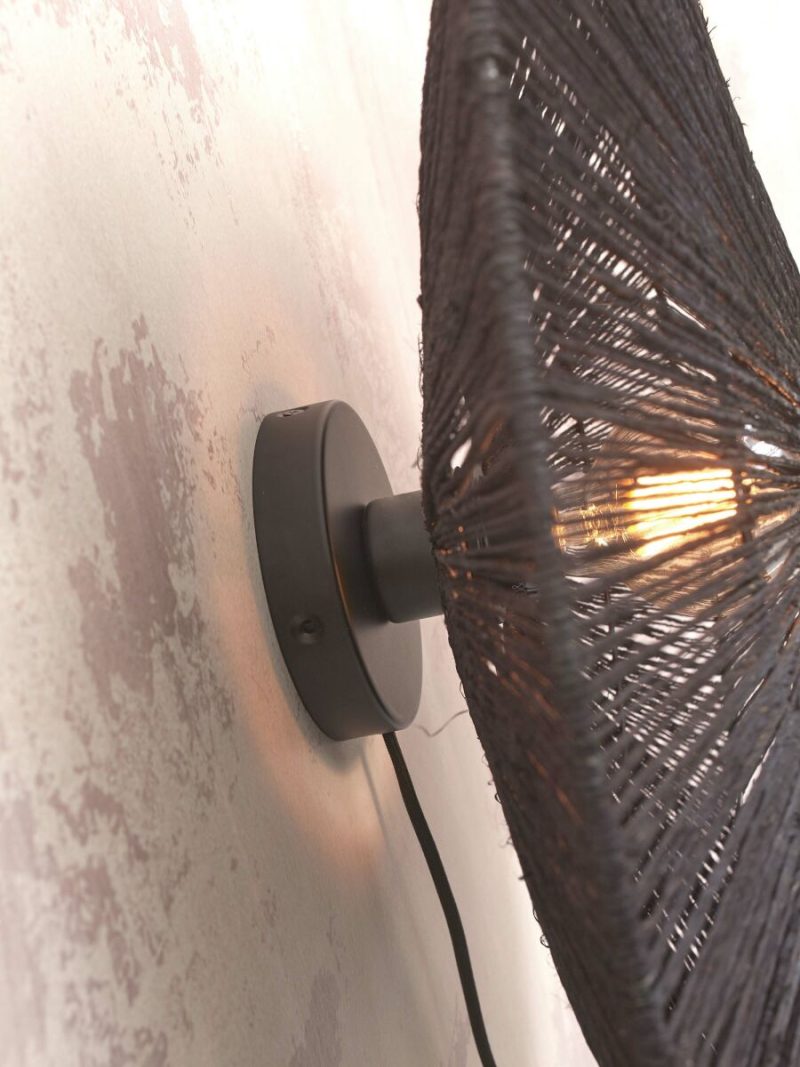 Wandlamp rond bohemian zwart GOOD&MOJO Iguazu - Afbeelding 4