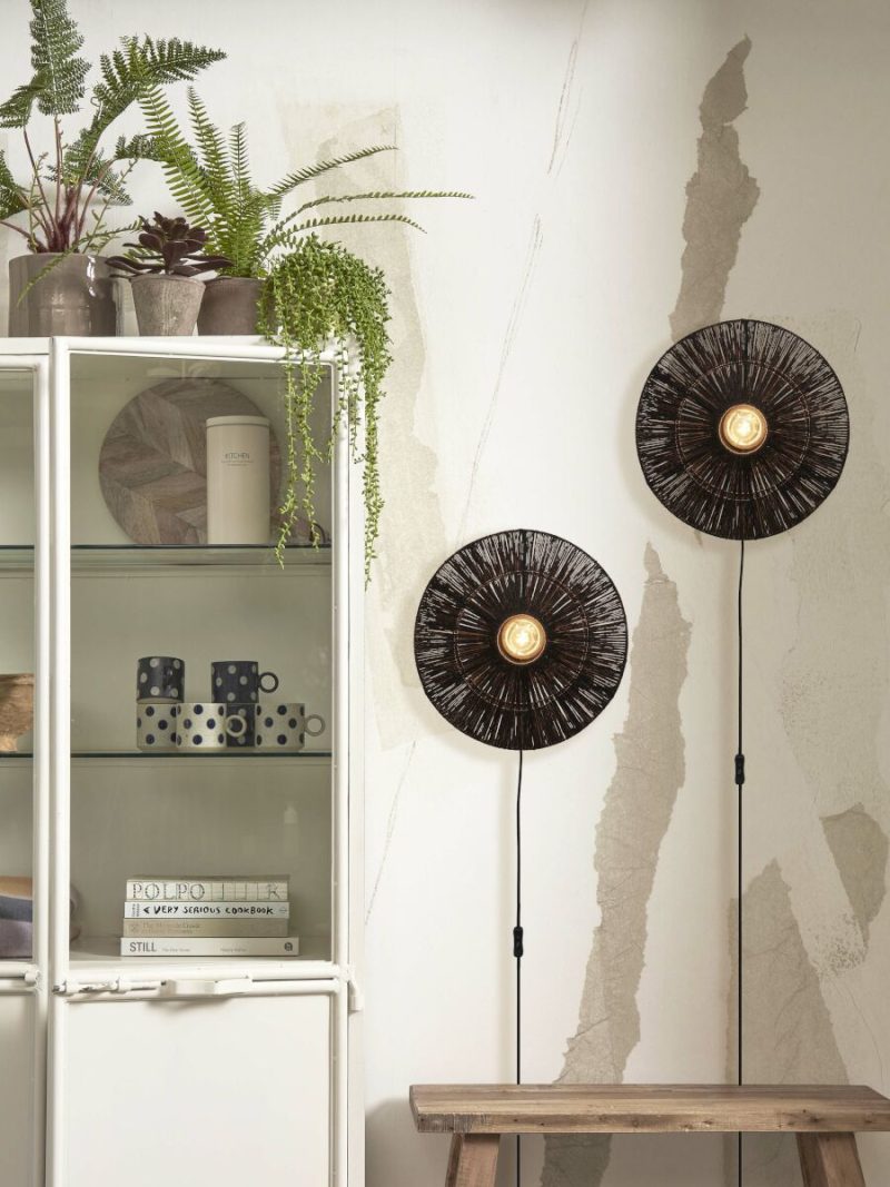 Wandlamp rond bohemian zwart GOOD&MOJO Iguazu - Afbeelding 8