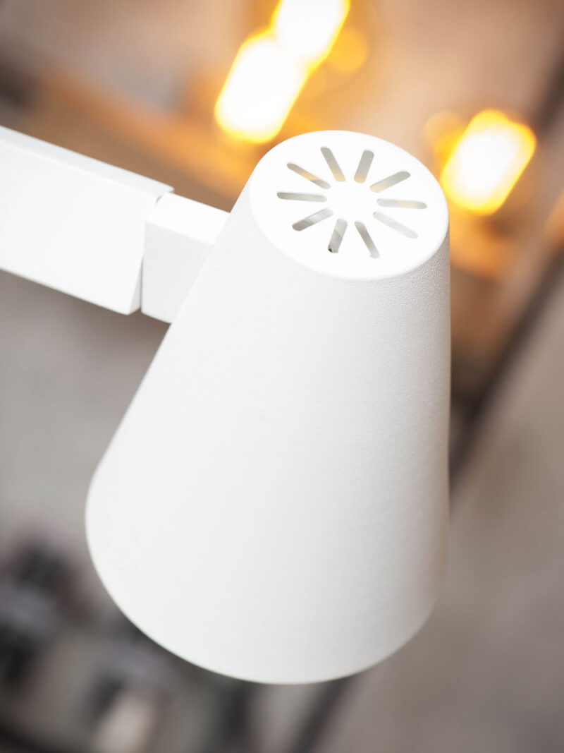 Witte conische wandlamp draaibaar It's About RoMi Biarritz - Afbeelding 4