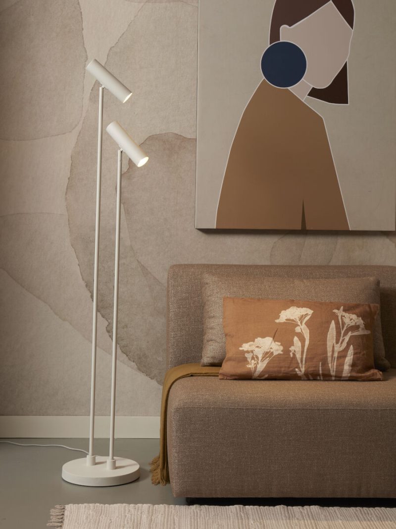 Witte retro metalen vloerlamp It's About RoMi Havana - Afbeelding 9