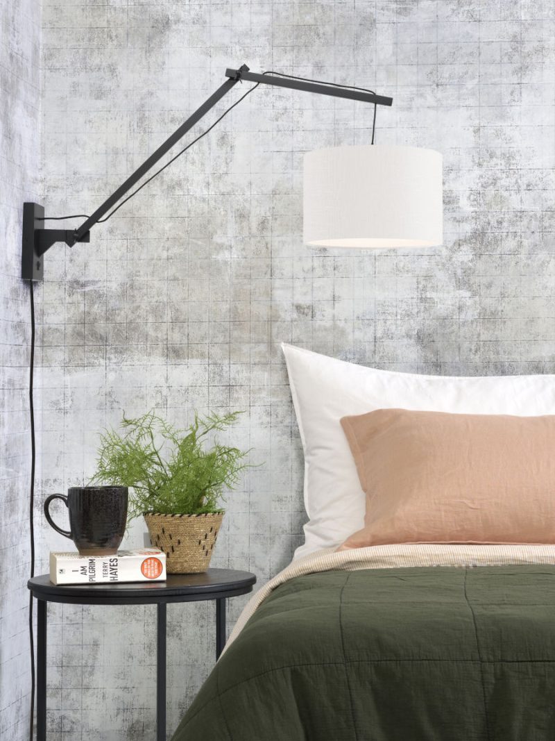 Witte wandlamp dubbelgewricht GOOD&MOJO Andes - Afbeelding 5