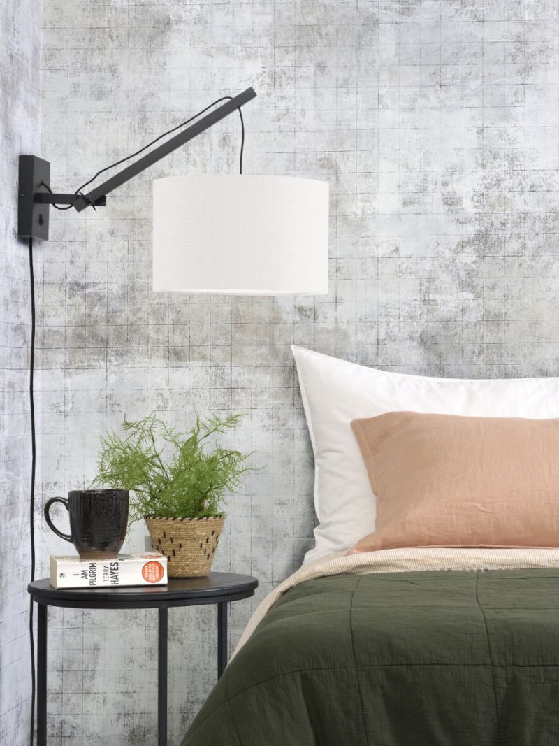 Witte wandlamp enkelgewricht GOOD&MOJO Andes - Afbeelding 2