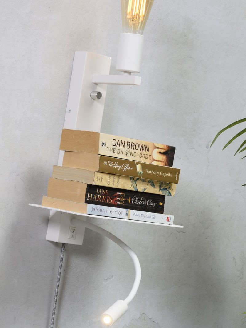 Witte wandlamp leeslampje It's About RoMi Florence - Afbeelding 3