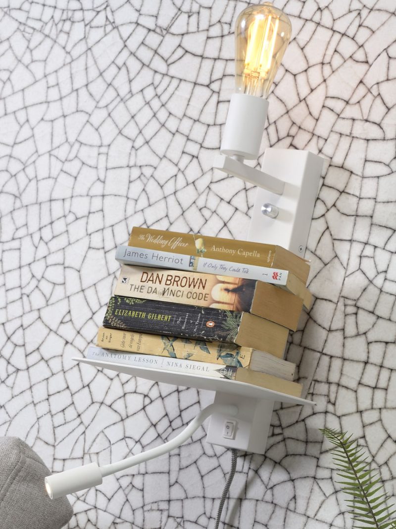 Witte wandlamp leeslampje It's About RoMi Florence - Afbeelding 4