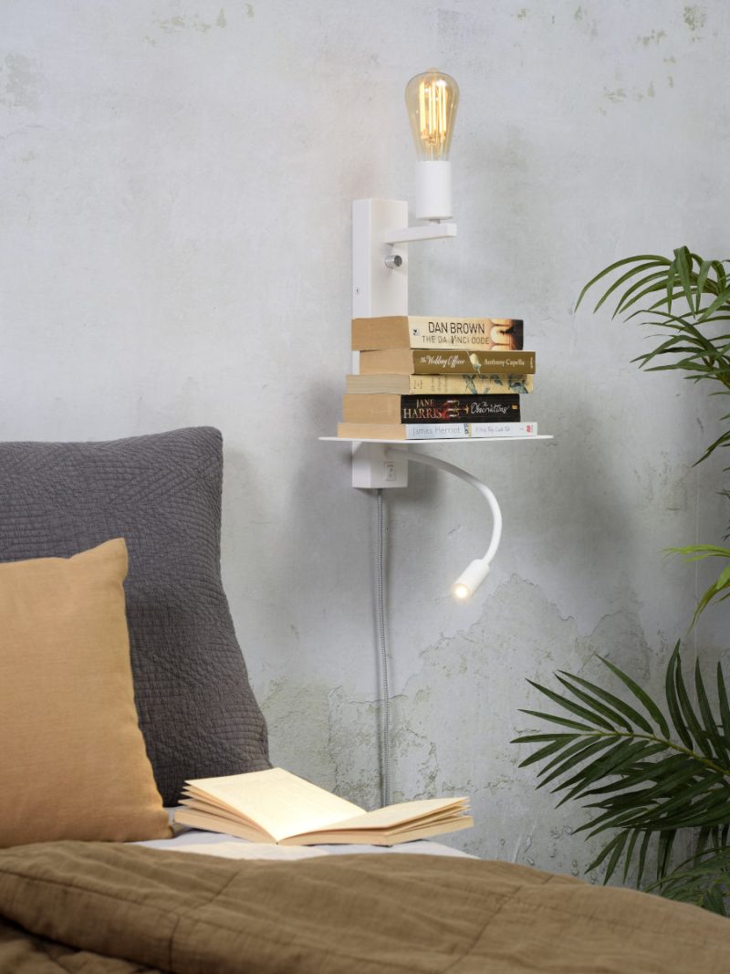 Witte wandlamp leeslampje It's About RoMi Florence - Afbeelding 5