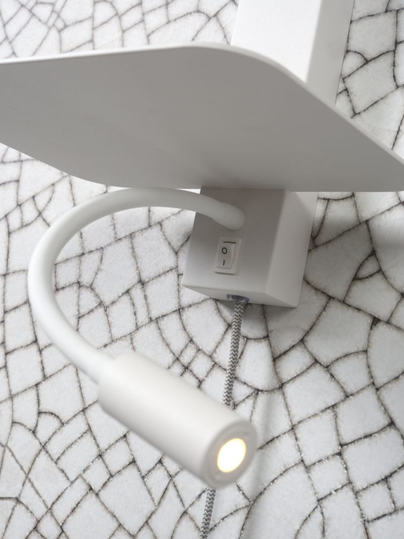 Witte wandlamp leeslampje It's About RoMi Florence - Afbeelding 8