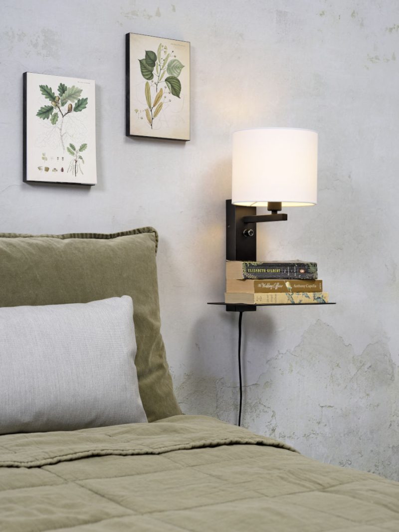 Witte wandlamp plateau It's About RoMi Florence - Afbeelding 2
