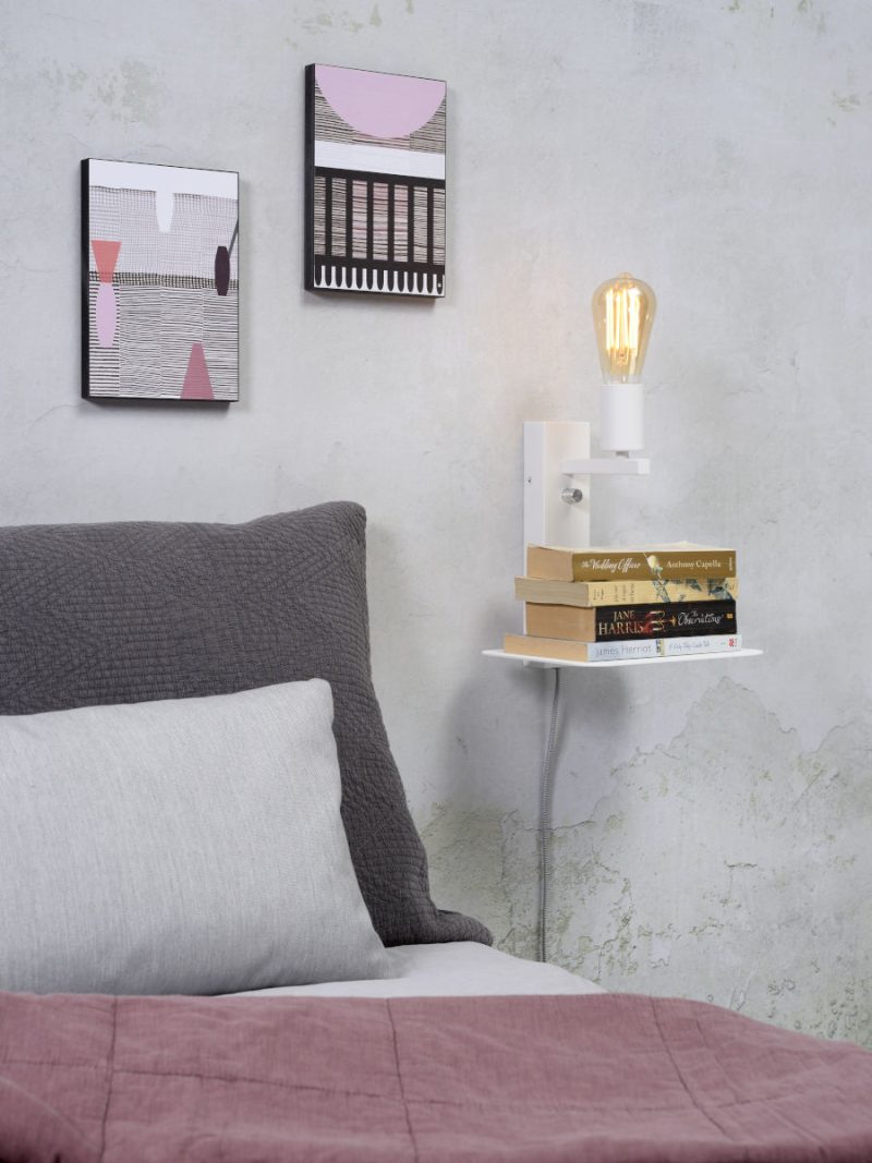 Witte wandlamp plateau kaploos It's About RoMi Florence - Afbeelding 5