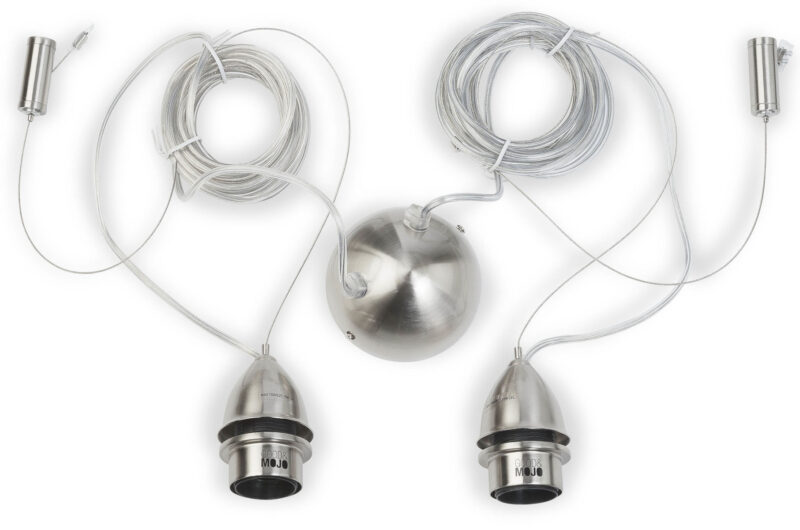 Zwarte bamboe bohemian hanglamp GOOD&MOJO Palawan - Afbeelding 7