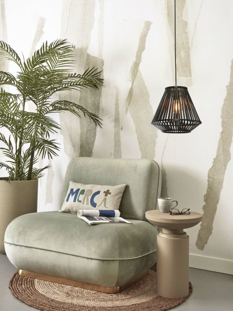 Zwarte bamboe lantaarn hanglamp GOOD&MOJO Merapi - Afbeelding 8