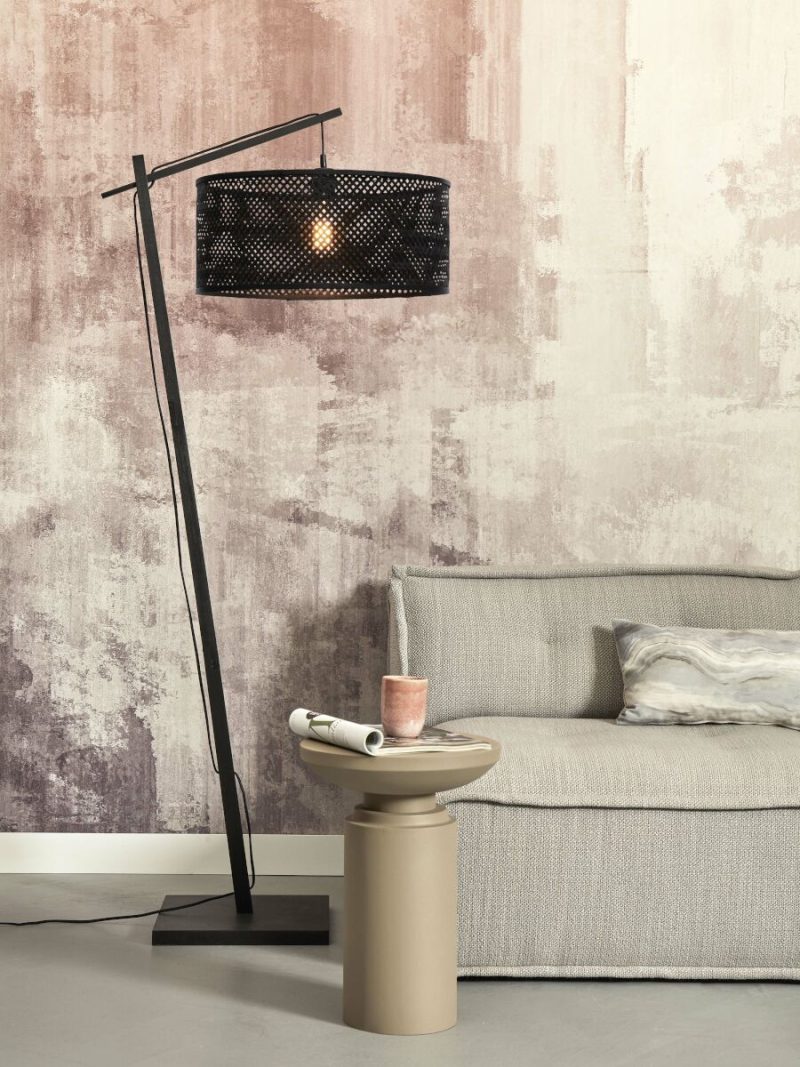 Zwarte bamboe vloerlamp bohemian GOOD&MOJO Java - Afbeelding 5