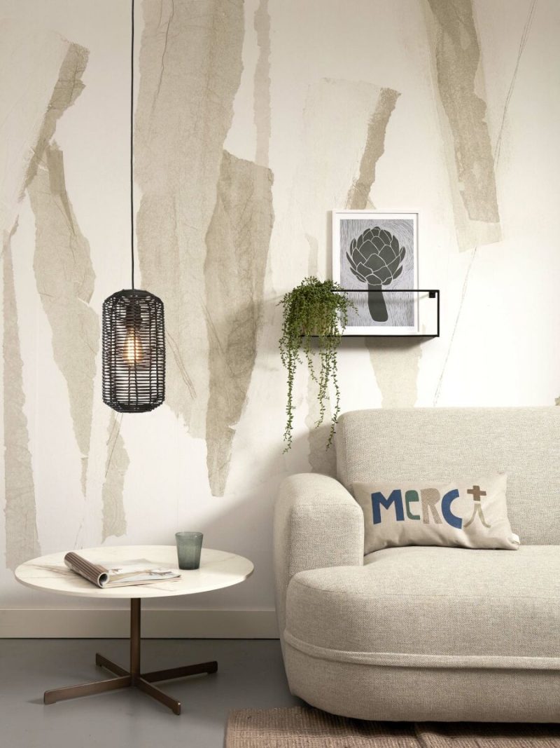 Zwarte boheemse rotan hanglamp GOOD&MOJO Tanami - Afbeelding 13