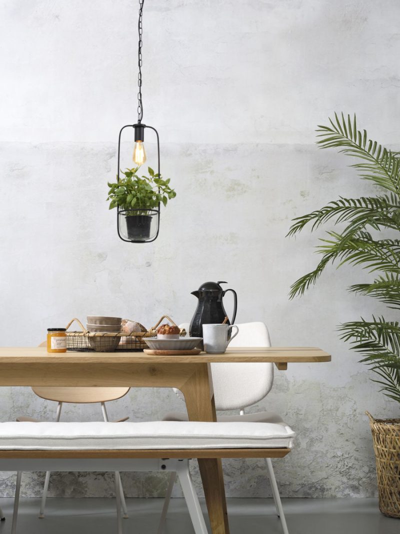 Zwarte hanglamp plantenpot It's About RoMi Florence - Afbeelding 5