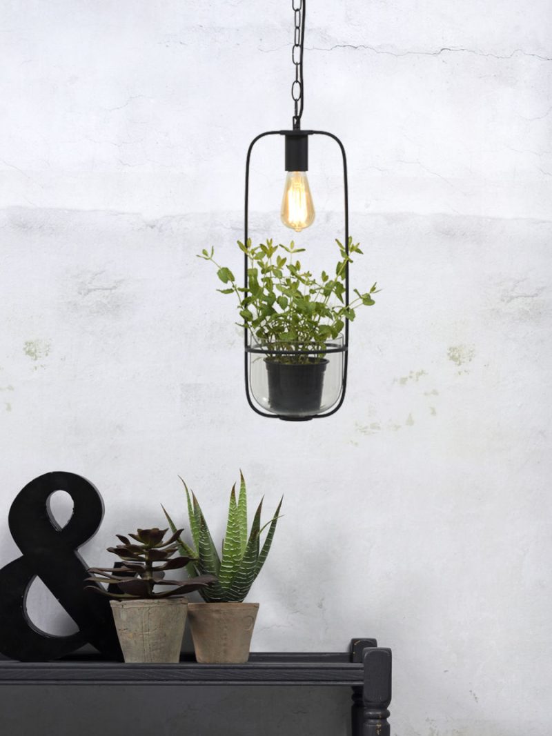 Zwarte hanglamp plantenpot It's About RoMi Florence - Afbeelding 10