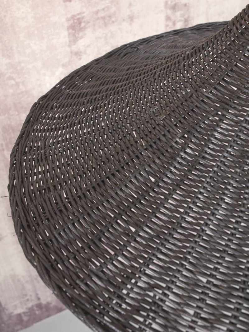 Zwarte rotan hanglamp boheems GOOD&MOJO Borabora - Afbeelding 6