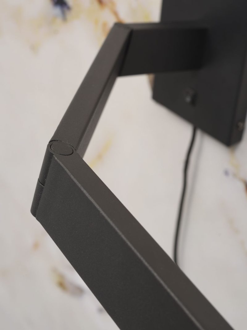 Zwarte verstelbare conische wandlamp It's About RoMi Biarritz - Afbeelding 7