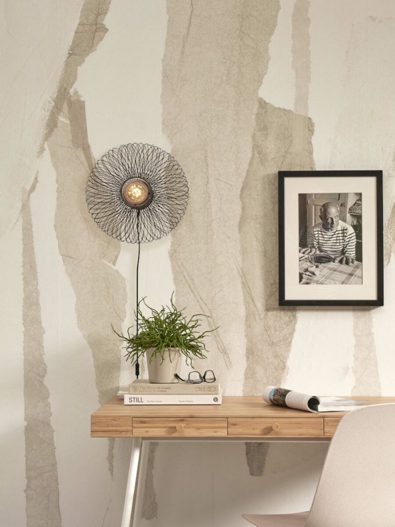 Zwarte wandlamp bamboe metaal bohemian GOOD&MOJO Cango - Afbeelding 8