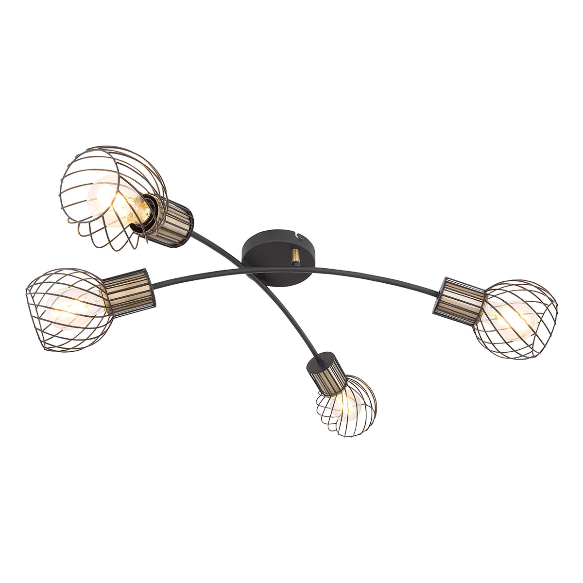 4-lichts-rasterkap-plafondlamp-zwart/goud-globo-argusto-54013-4d