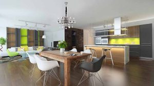 Modern house interior