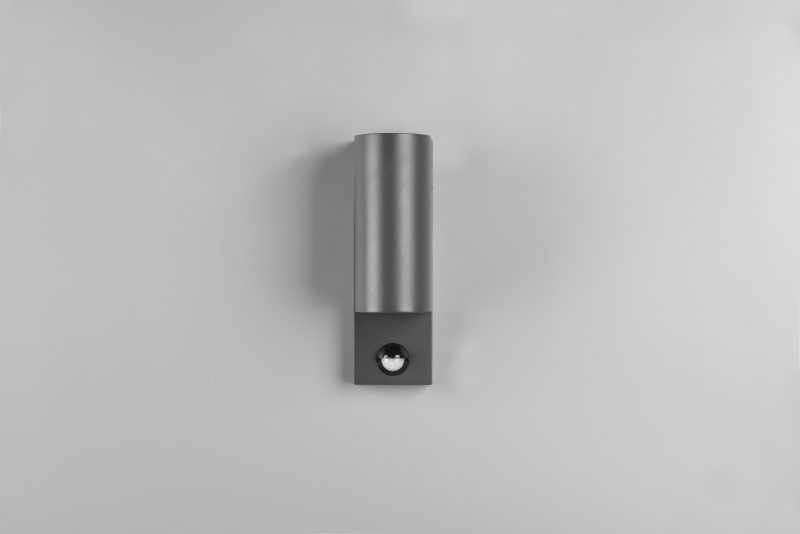Aluminium moderne wandlamp antraciet Roya - Afbeelding 4