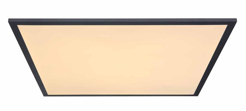 Aluminium zwarte plafondlamp modern Globo Suzaku - Afbeelding 2